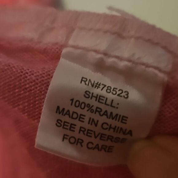 Luii pink button front blouse L New - Picture 6 of 9